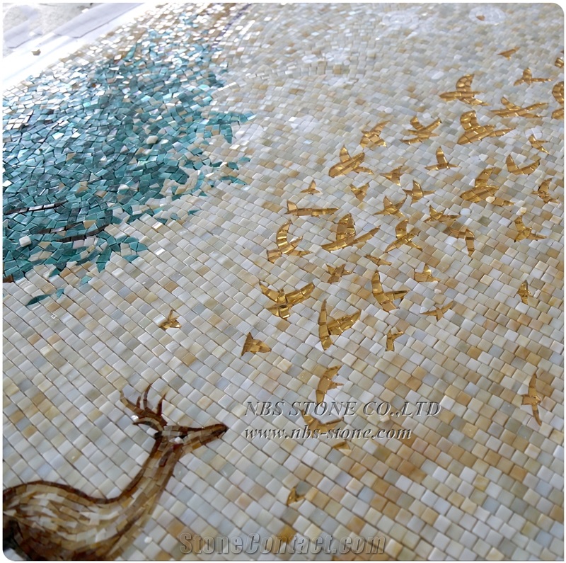 Glass Art Mosaic for Wall Decorative Exclusive