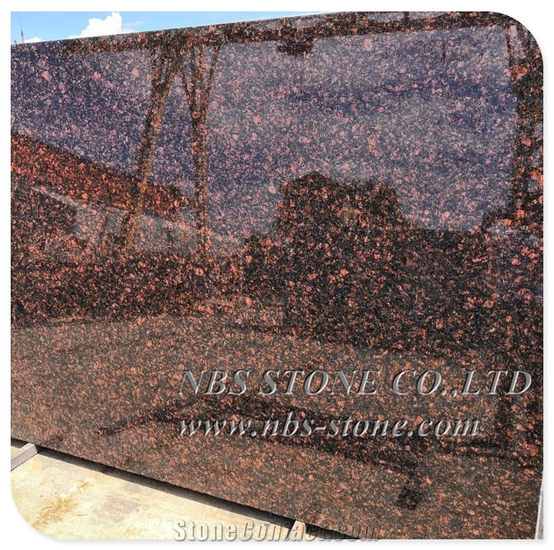Tan Brown Granite Slab Wall Tile Flooring Skirting