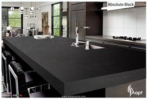 Absolute Black Granite Kitchen Tops Design