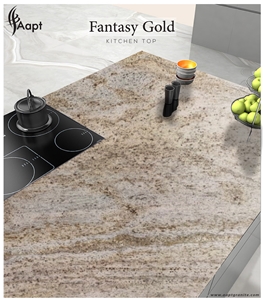 Fantasy Gold Granite Kitchentop