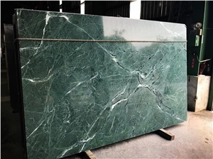 Emerald Green Forest Marble Slab Home Decoration