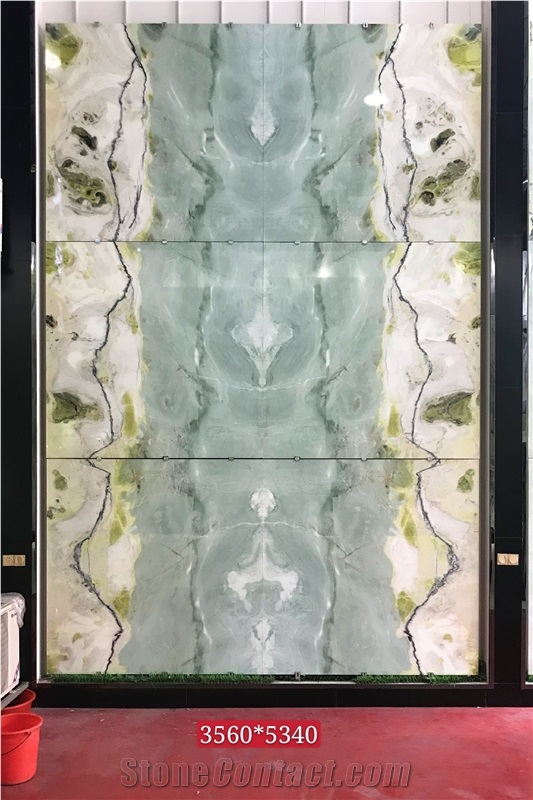 Fairy Verderra Marble Slab,Wizard Green Marble Wall Tile