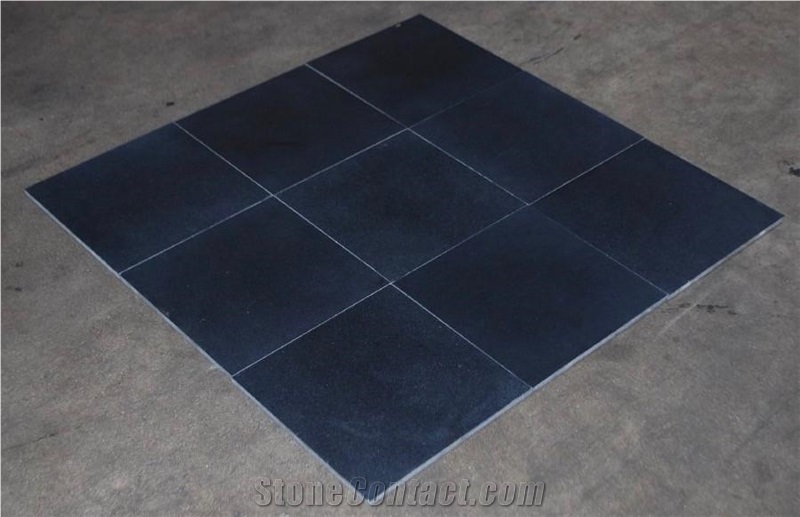 Absulute Black Granite Honed Floor Wall Slab Tile