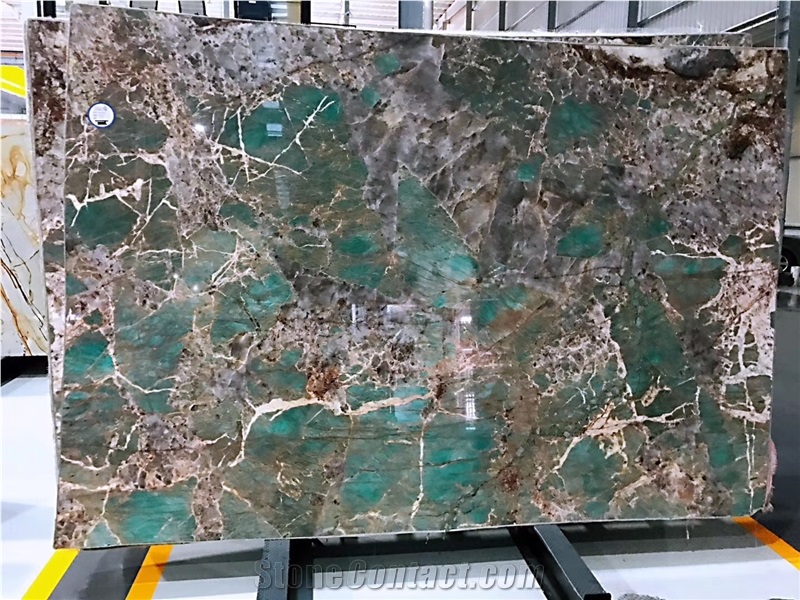 Amazonite Green Quartzite Floor Wall Tiles Slabs