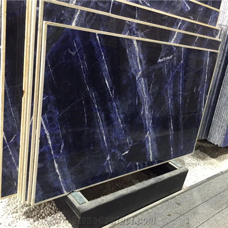 Brazil Sodalite Blue Quartzite Wall Tiles Slabs
