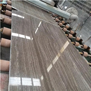 China Eramosa Coffee Brown Wooden Marble Slab Tile