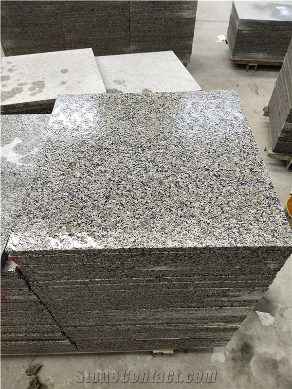 China New G664 Flamed Granite Slab Tiles