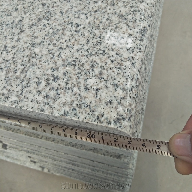 G603 Sesame White Granite Stair Tread Step Riser