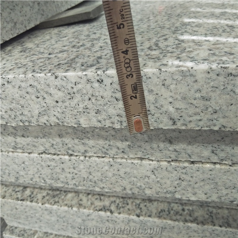 G603 Sesame White Granite Stair Tread Step Riser