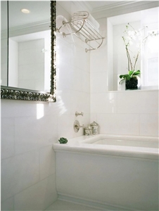 Thassos White Marble Kitchen Bathroom Countertops