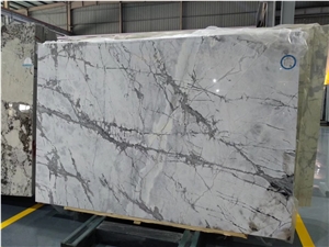 Turkey Invisible Grey Marble Wall Slabs Tiles