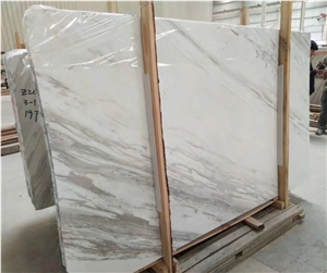 Volakas White Marble Slabs Tiles Bookmatch