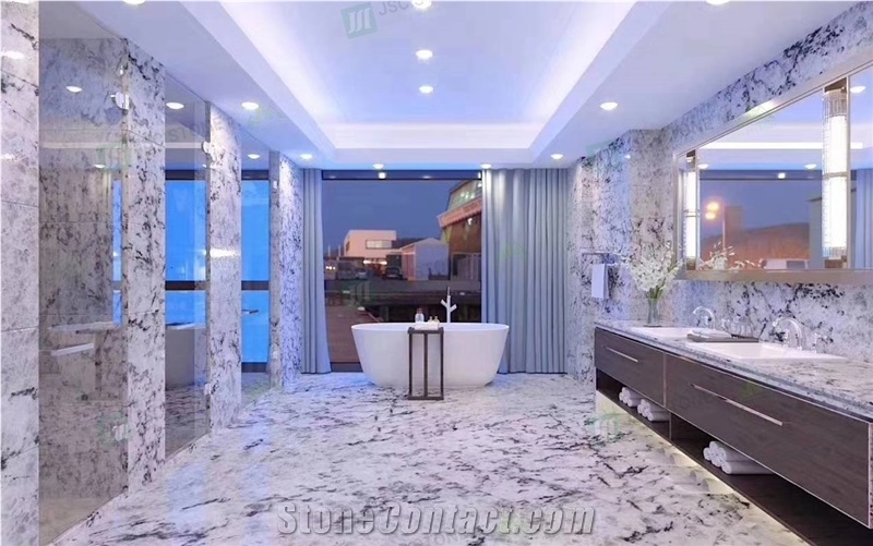 Blue Ice Jade Marble for Home Decoration