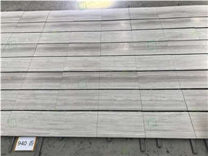 China Wooden White Marble Tiles for Wall Decor