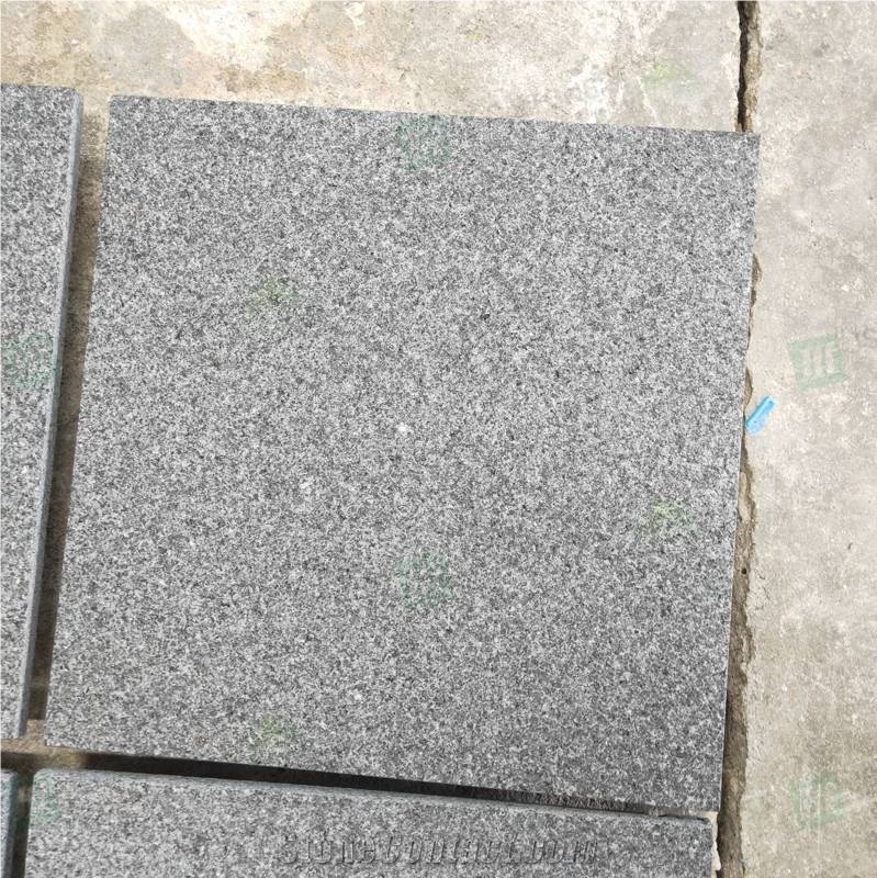 Custom Size Price Black Galaxy Granite Floor Tiles
