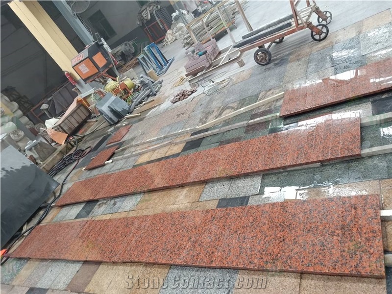 Factory Wholesale Maple Leaf Red G562 Granite