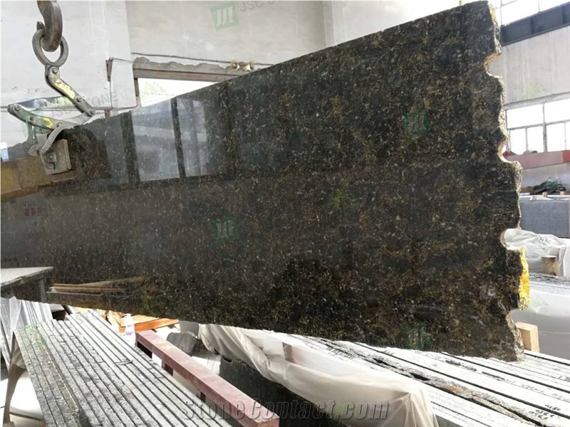 G330 Polished Floor Tiles Butterfly Green Granite