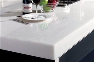 Pure White Quartz Countertops