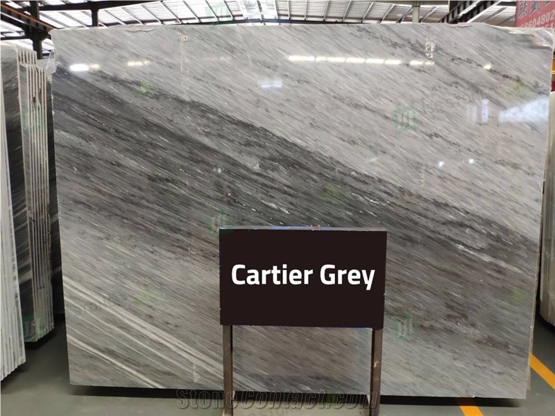 Stone Market Cartier Grey Marble Slabs