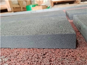 Vietnam Black Granite Tiles Outdoor Wall Cladding