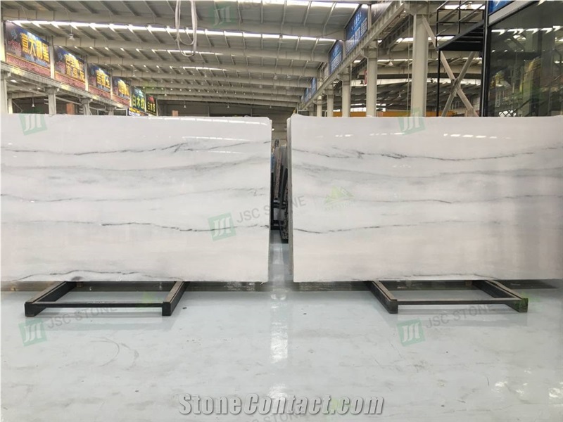Yate White Marble Slabs Luxury Home Decoration