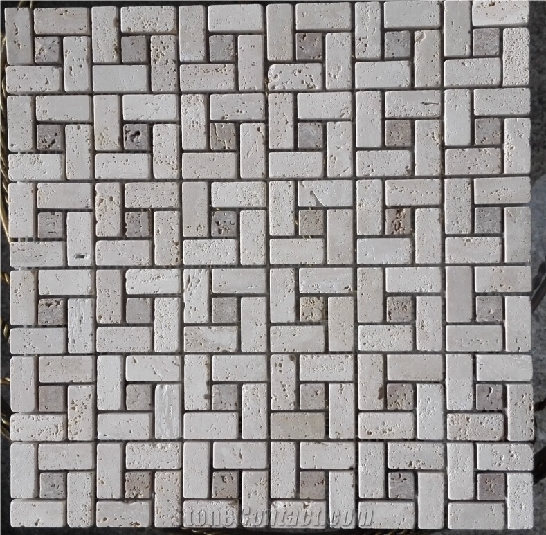 Mixed Marble Wall / Backsplash Mosaic Tiles