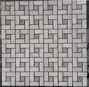 Mixed Marble Wall / Backsplash Mosaic Tiles