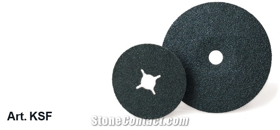 Silicon Carbide Fibre Sanding Discs, Sandblasting Abrasive