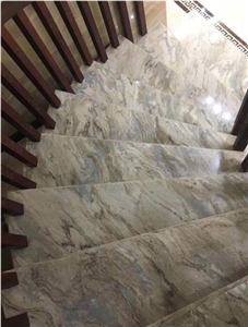 China Natural Coffee Sand Marble for Slab & Tiles