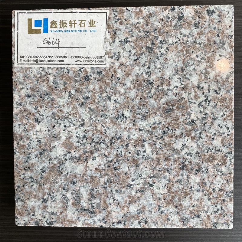 Granite G664 Misty Brown Luoyuan Slabs Tiles