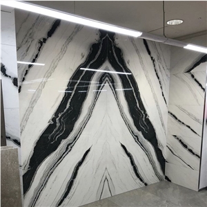 Panda White Marble for Wall and Floor Project