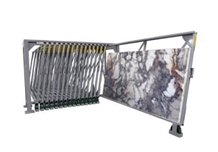 Big Slab Display, Sliding Display Rack