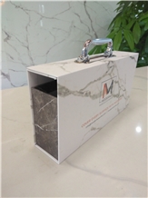 Stone Display Box, Sample Box For Quartz, Granite, Marble