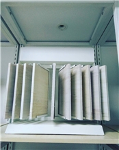 Wing Stone Sample Display, Countertop Sample Stand Rack