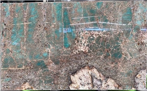 Brazil Amazon Emerald Dark Green Granite Slabs
