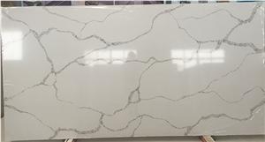 Factory Price Artificial Stone Calacatta Quartz Slabs