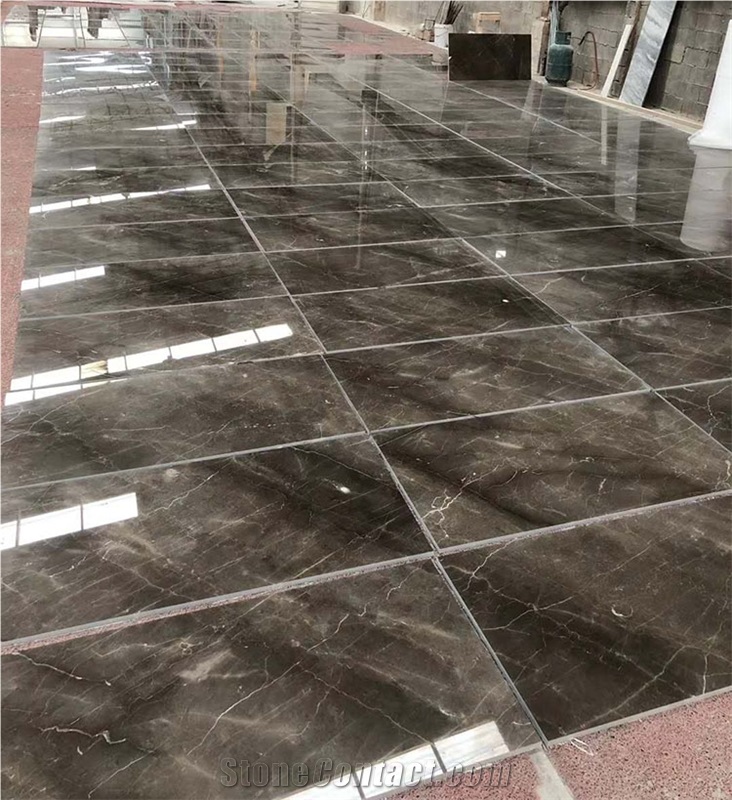 Gray Floor Grey Marble Tile and Marbles Slab