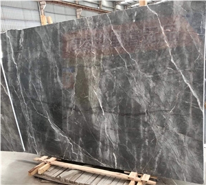 New Bruce Dark Grey Marble Slabs