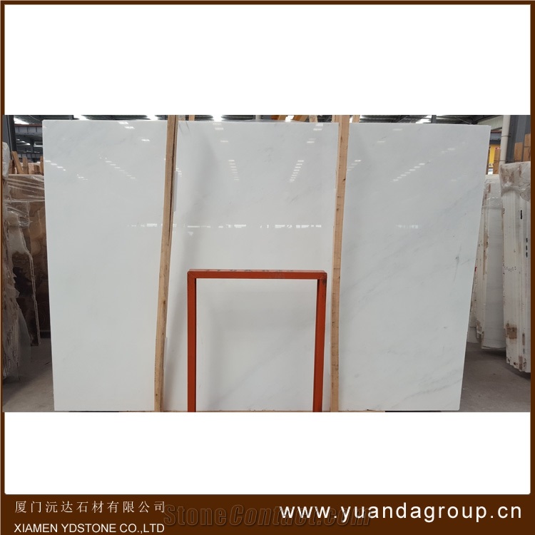 Pure White Marble Wall Tiles Slabs for Bathroom