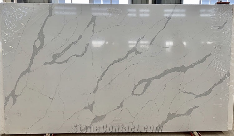 Artificial Stone Calacatta Quartz Slab