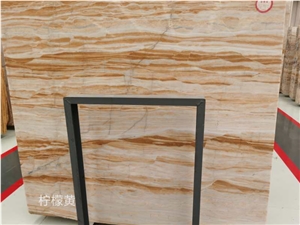 YUANDA Lemon Yellow Marble Tiles