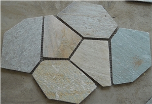 YUANDA Natural Irregular Flagstone Pavers Slate Tile