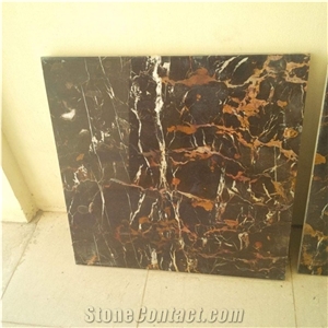Black Gold Marble Tiles,Michelangelo Marble Slab