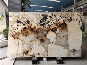 Brazil Pandora White Granite Polished Big Slabs