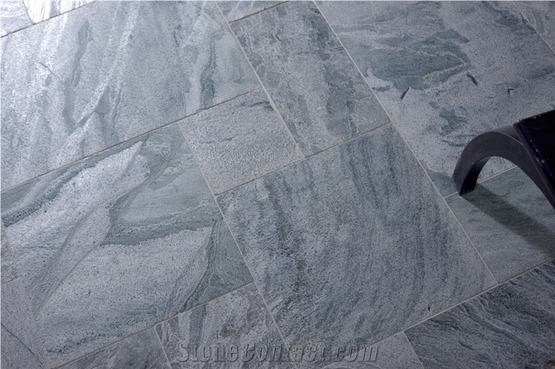 Alwick Silver Grey Quartzite Floor & Wall Tiles
