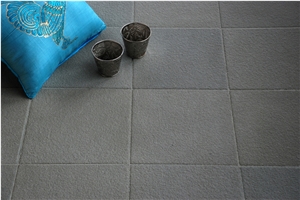 Bahamas Grey Sandstone Textured Flooring Tiles