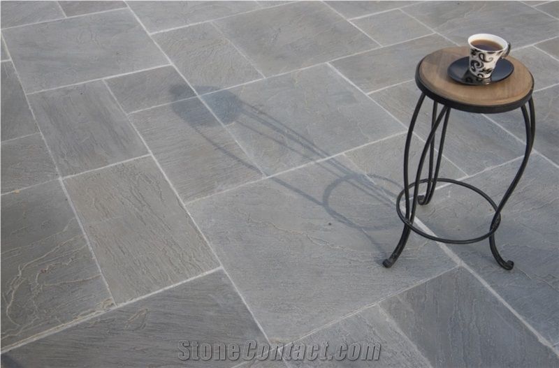 grey sandstone tile