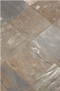 Desert Slate Antiqued Tiles, Vijay Gold Slate