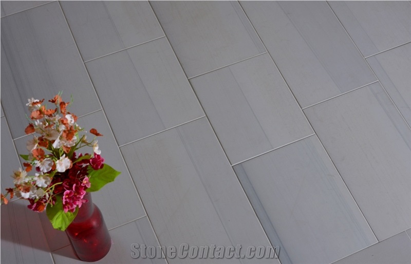Georgette Smooth / Honed Grey Sandstone Tiles