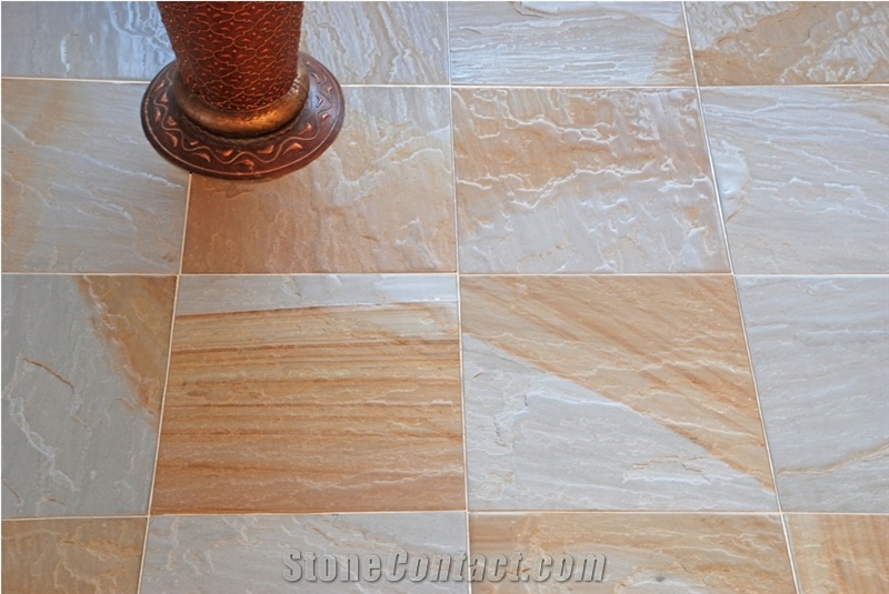 Glendale Sandstone Antiqued Tiles & Slabs